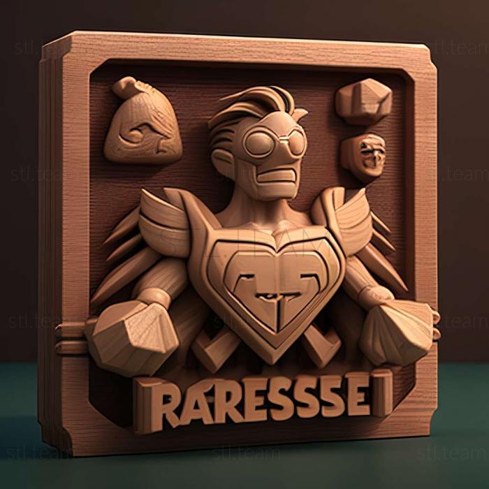 3D model ReadySet Heroes game (STL)